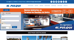 Desktop Screenshot of elpulquisrl.com.ar
