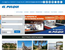 Tablet Screenshot of elpulquisrl.com.ar